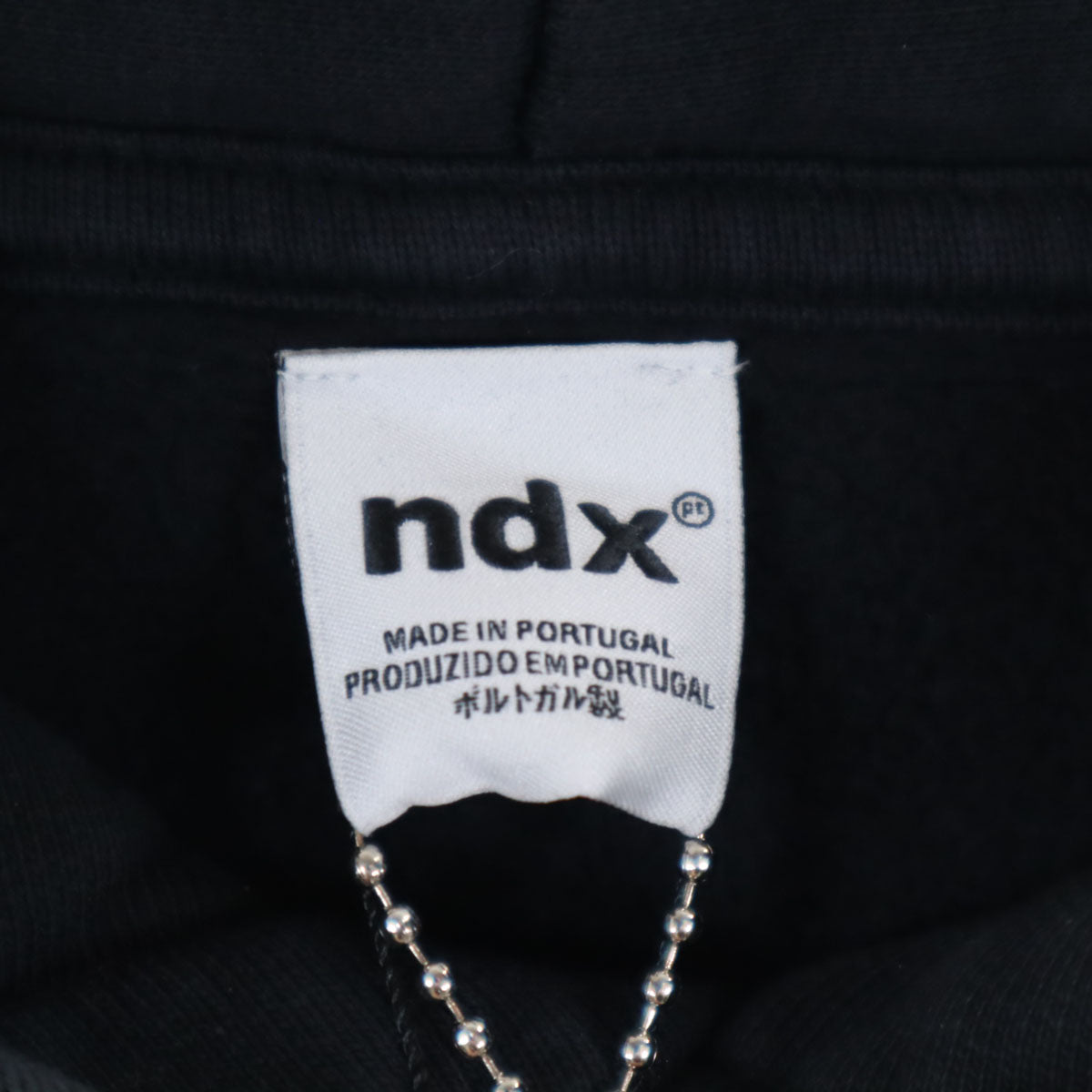 ndx エヌディーエックス 長袖 スウェットパーカー L ブラック 裏起毛 メンズ