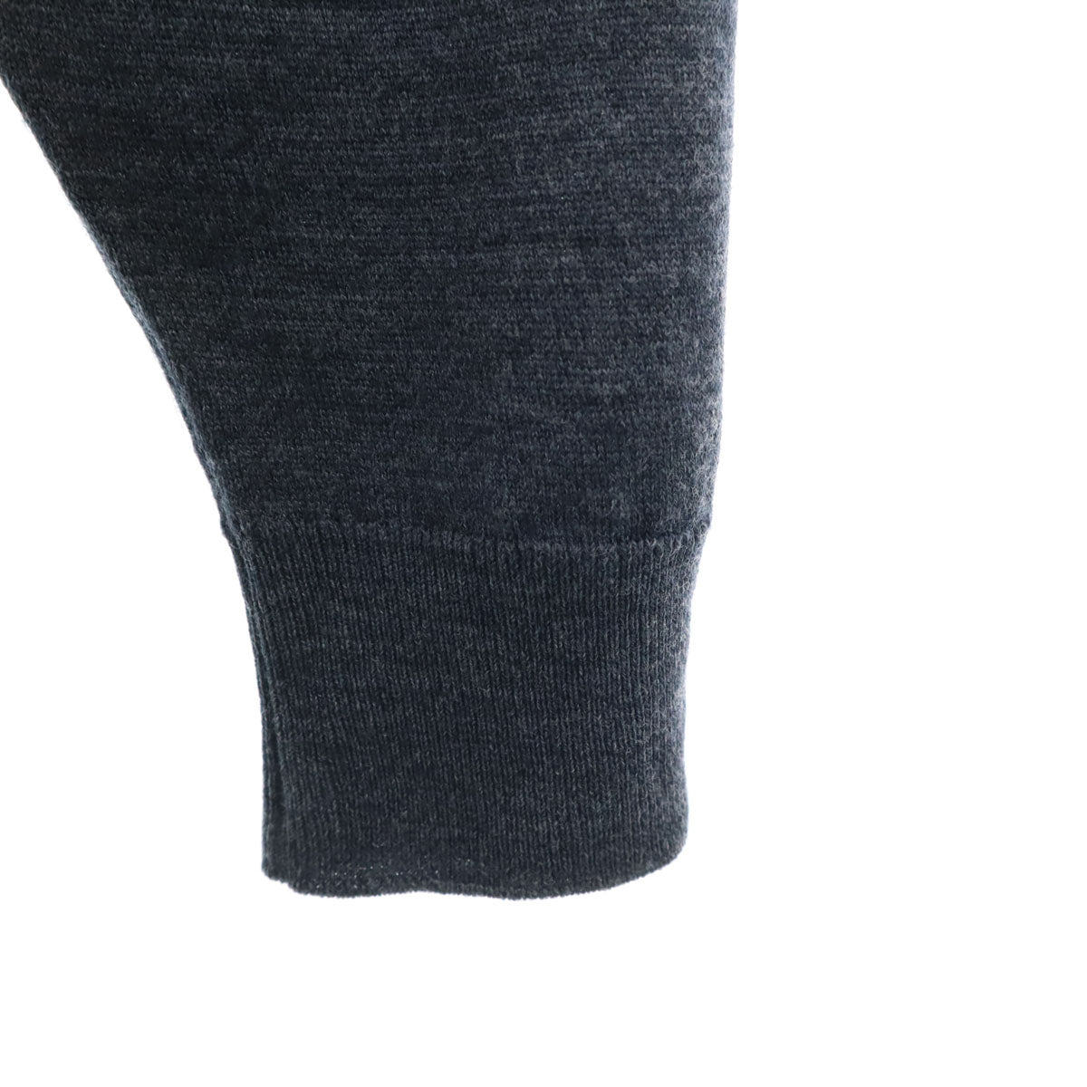 JOHN SMEDLEY ジョンスメドレー 長袖 タートルネック ニット M チャコールグレー セーター レディース