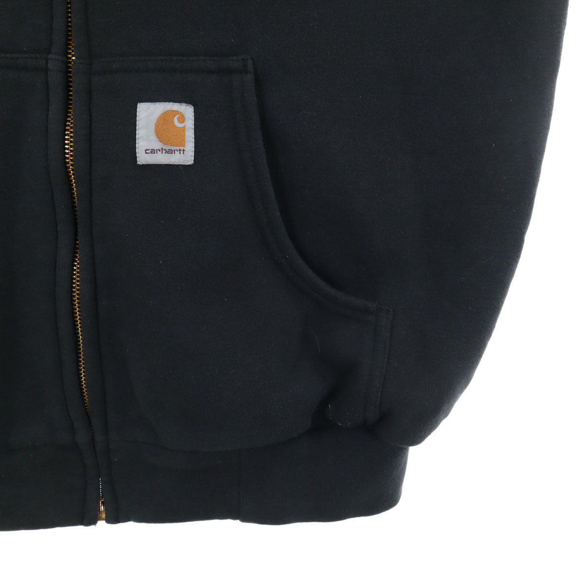 Carhartt カーハート 長袖 ジップパーカー M チャコール メンズ