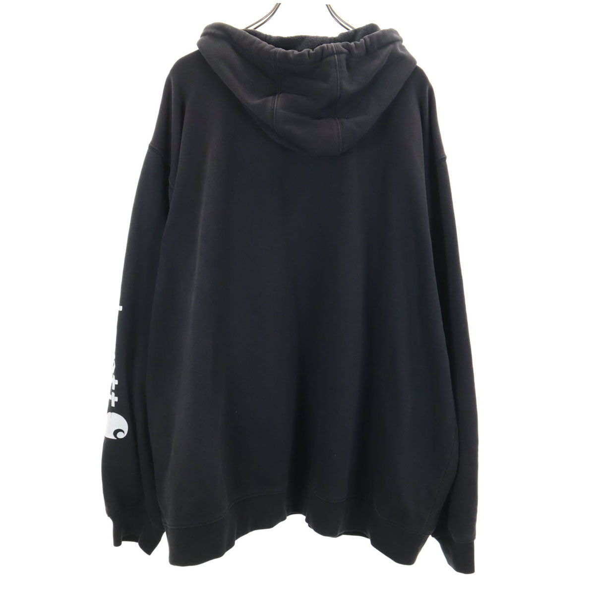 Carhartt カーハート 長袖 スウェットパーカー 3XL チャコール ビッグサイズ メンズ