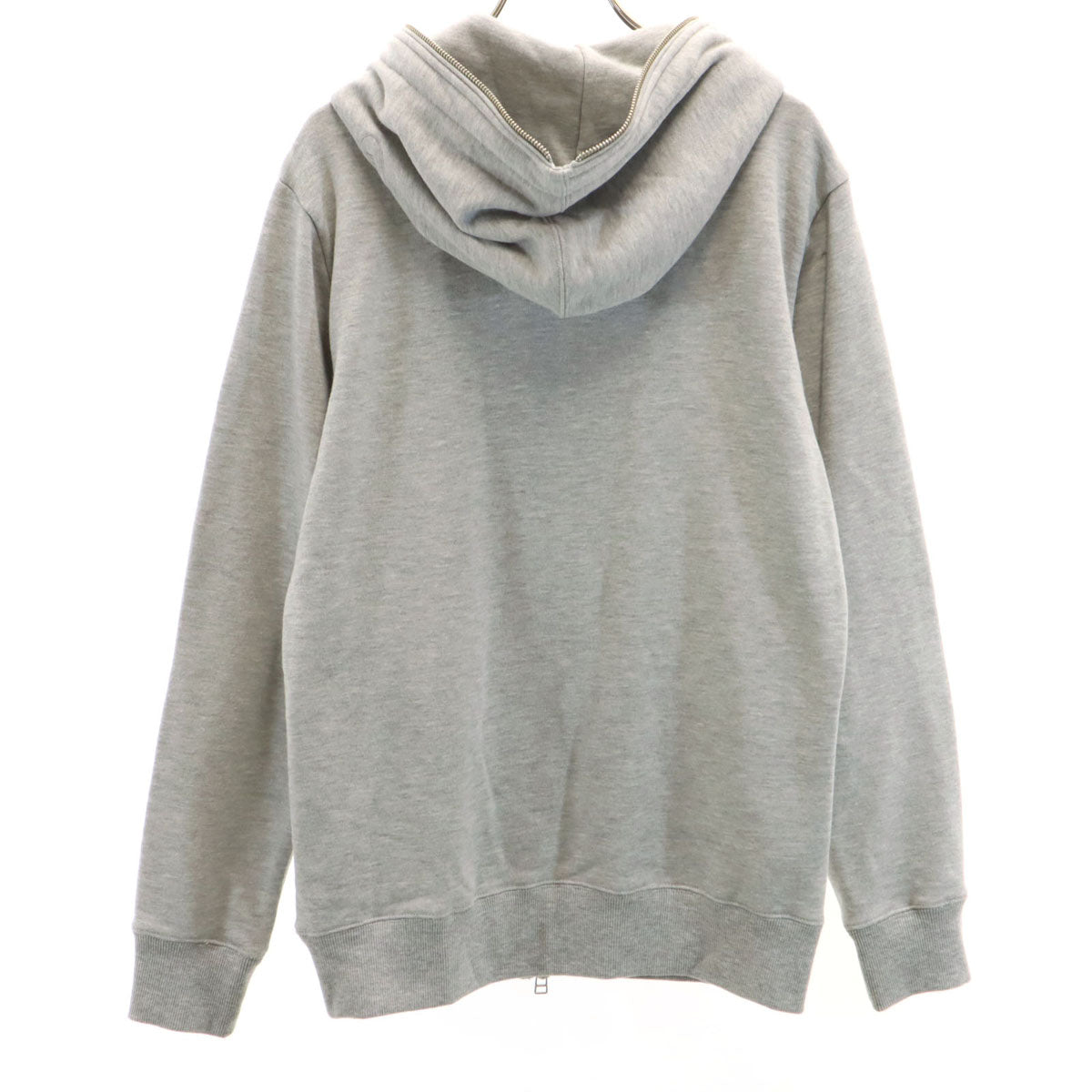 NUMBER (N)INE DENIM ナンバーナイン デニム nano universe ナノユニバース別注 長袖 スウェット ジップパーカー L グレー メンズ