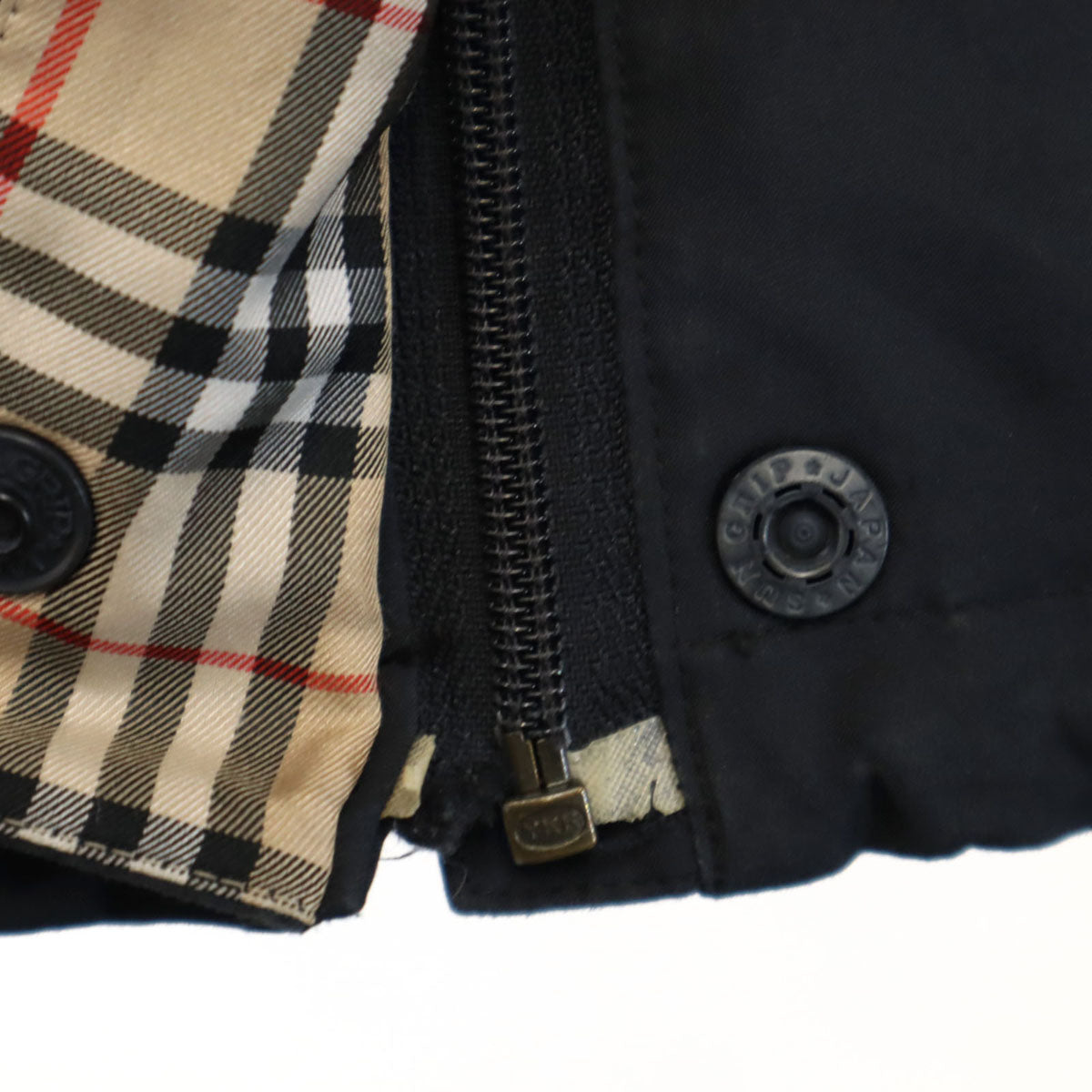 BURBERRY GOLF バーバリーゴルフ ブルゾン L チャコールグレー ジャケット 裏メッシュ レディース