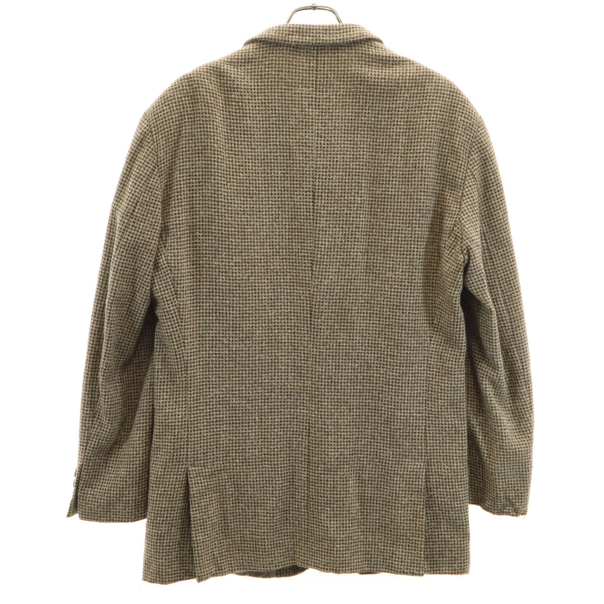 Emporio Armani エンポリオアルマーニ 90s イタリア製 オールド 総柄 テーラードジャケット 52 ベージュ メンズ