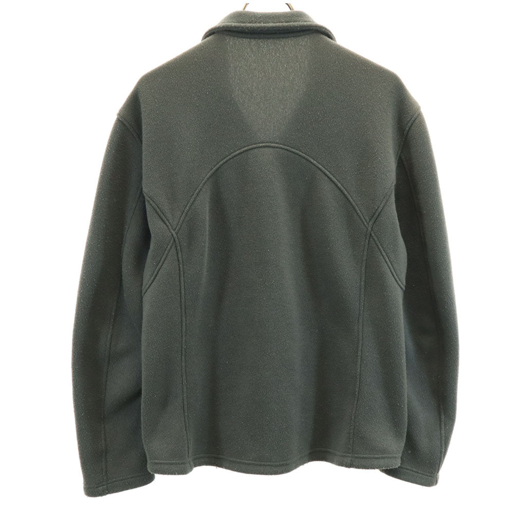 ティートンブロス 日本製 ニットジャケット M カーキグレー アウトドア メンズ