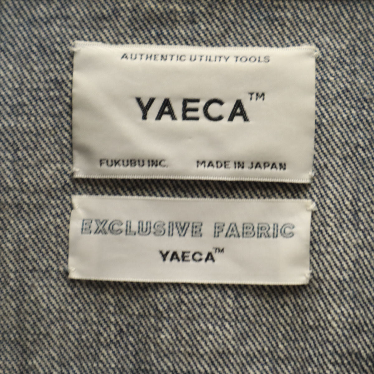 YAECA ヤエカ 日本製 デニムジャケット M インディゴ ジージャン トラッカー 18-13WW メンズ