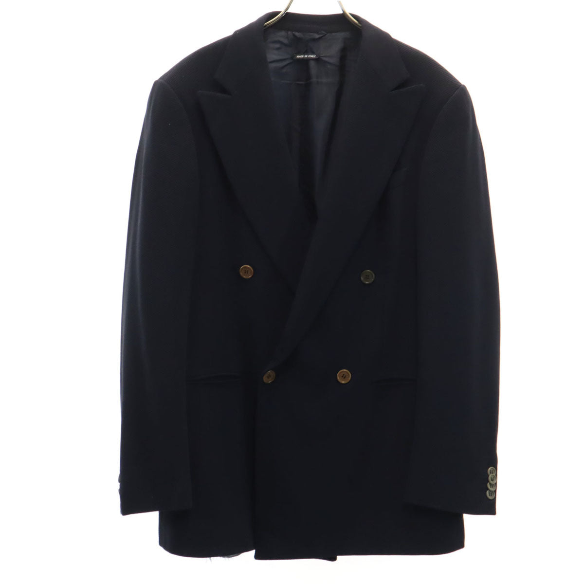 GIORGIO ARMANI ジョルジオアルマーニ イタリア製 テーラードジャケット 50 ネイビー メンズ