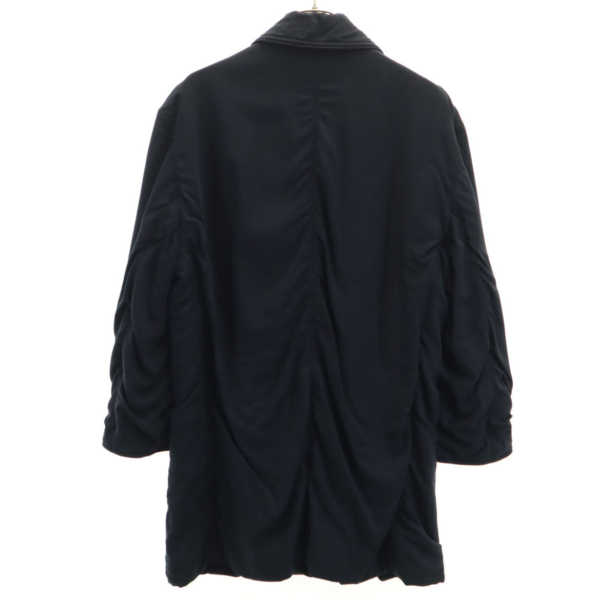GIORGIO ARMANI ジョルジオアルマーニ 90s イタリア製 オールド コート 40 ネイビー レディース