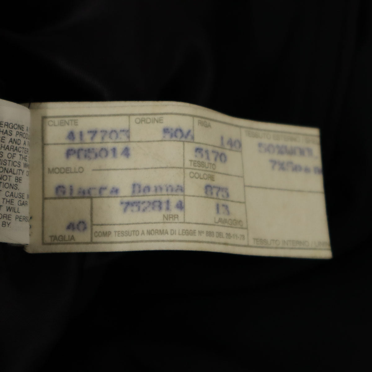 GIORGIO ARMANI ジョルジオアルマーニ 90s イタリア製 オールド コート 40 ネイビー レディース