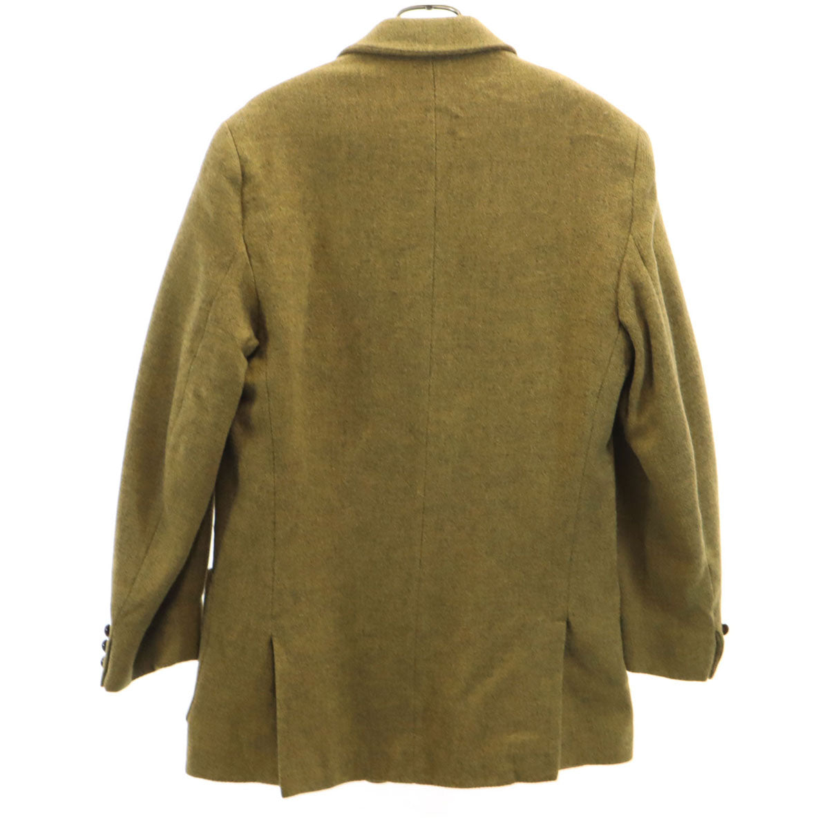 THOMAS BURBERRY トーマスバーバリー テーラードジャケット 48 カーキイエロー メンズ