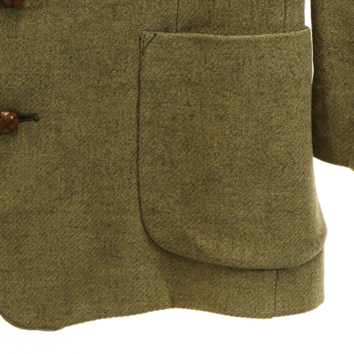 THOMAS BURBERRY トーマスバーバリー テーラードジャケット 48 カーキイエロー メンズ