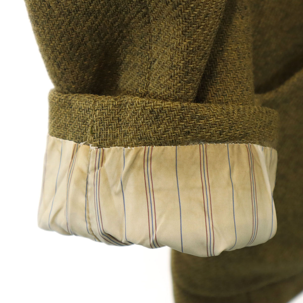 THOMAS BURBERRY トーマスバーバリー テーラードジャケット 48 カーキイエロー メンズ