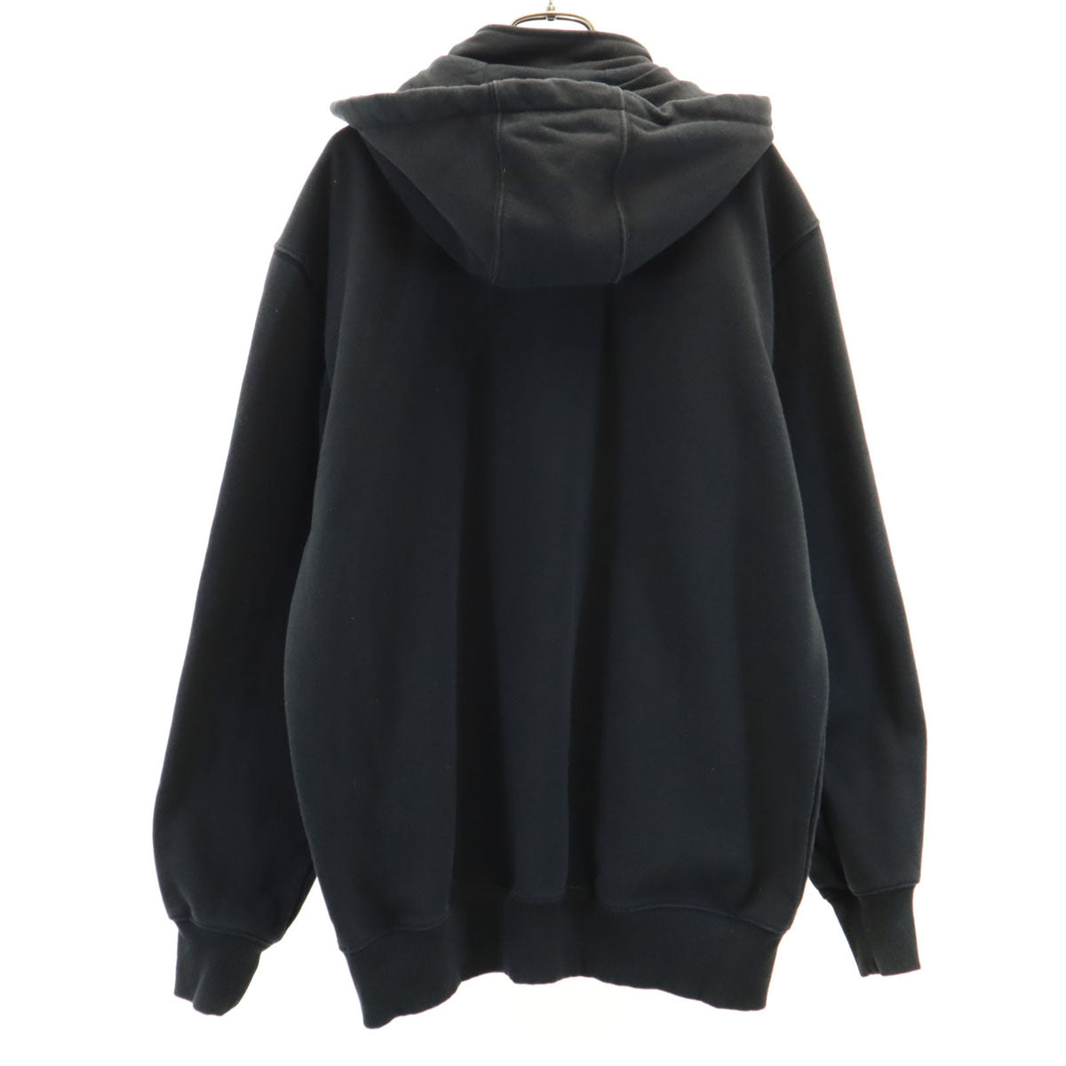 Carhartt カーハート 長袖 ハーフジップ スウェットパーカー M チャコール メンズ