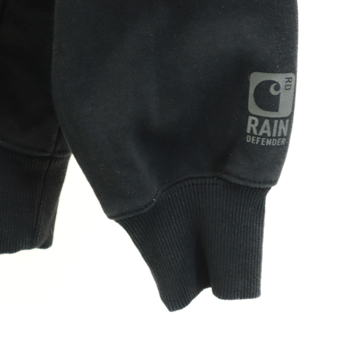 Carhartt カーハート 長袖 ハーフジップ スウェットパーカー M チャコール メンズ