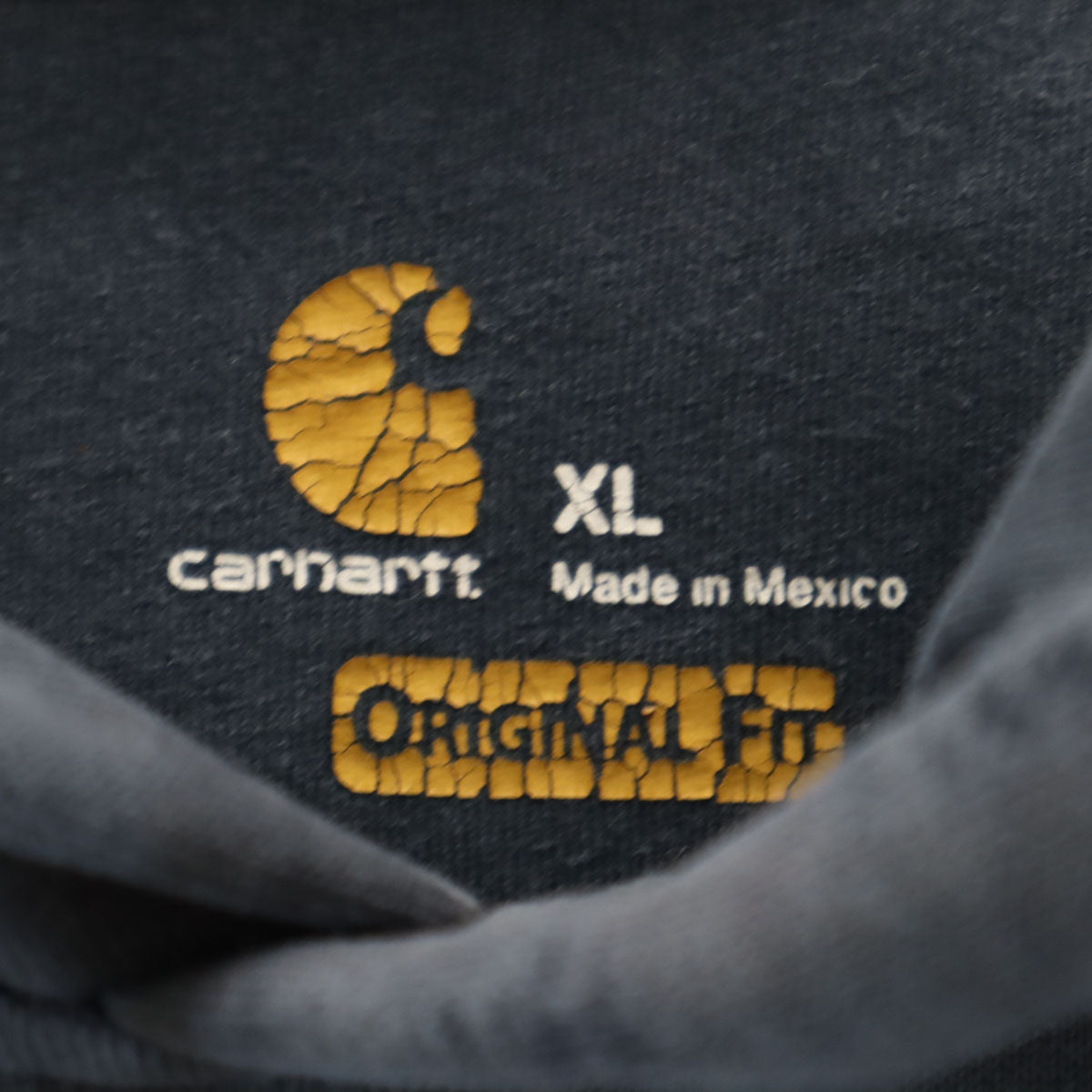 Carhartt カーハート 長袖 スウェットパーカー XL チャコール メンズ