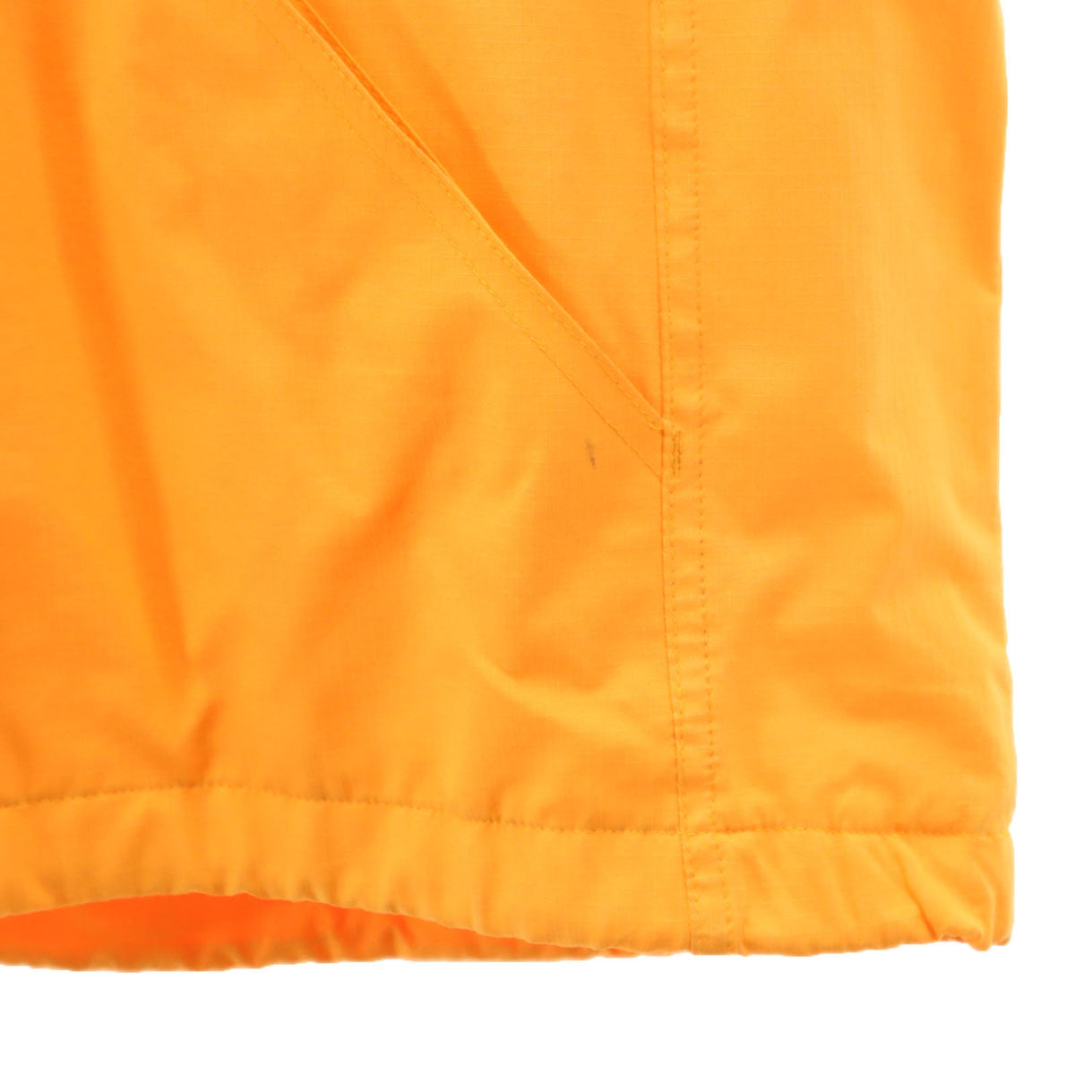 adidas Originals アディダスオリジナルス トレフォイルロゴ ハーフジップ ウインドブレーカー M ネオンオレンジ 裏メッシュ プルオーバー メンズ