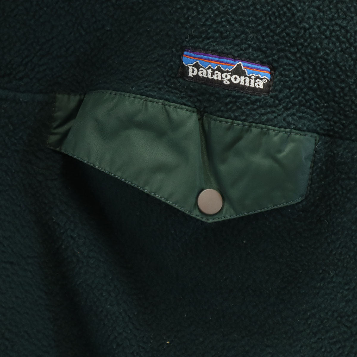 patagonia パタゴニア シンチラ スナップT フリースジャケット S モスグリーン プルオーバー アウトドア 25450 メンズ