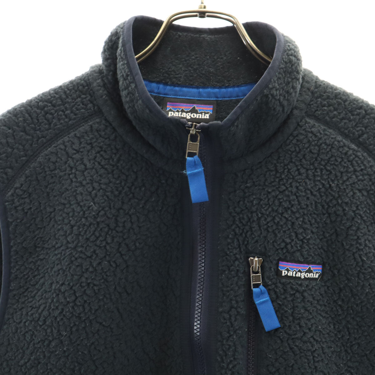 patagonia パタゴニア レトロ パイル ベスト L ビッチブルー フリース アウトドア 22821 メンズ
