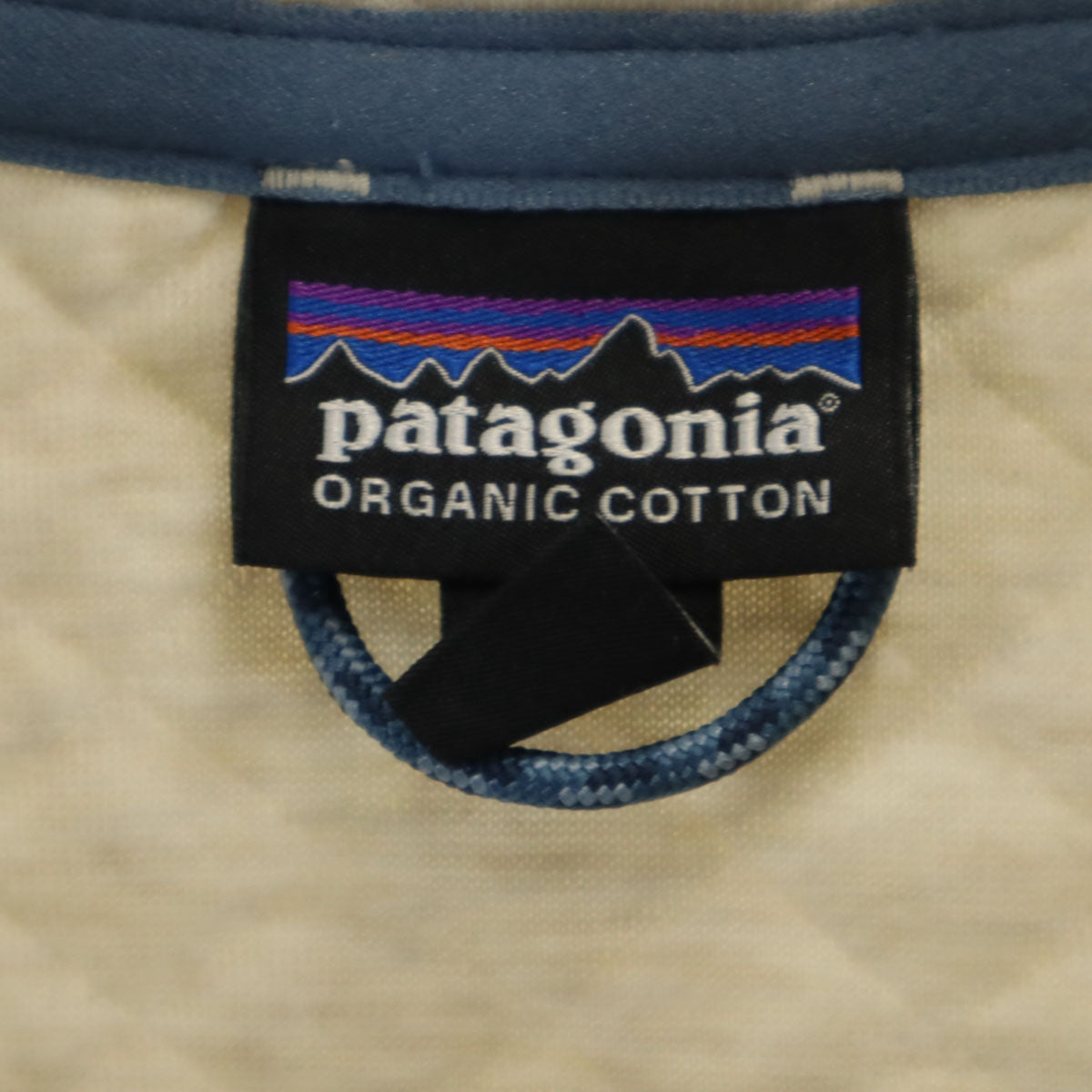 patagonia パタゴニア オーガニックコットン ダイヤモンドキルト スナップT プルオーバー ジャケット S ホワイト アウトドア 25282 メンズ