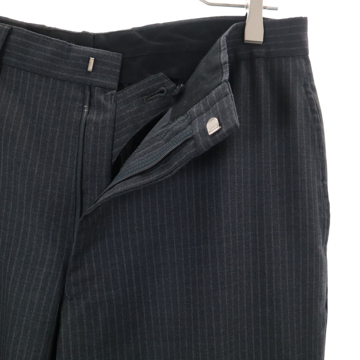 ブルックスブラザーズ　スーツ　セットアップ　ダークグレー　ストライプ　ジャケット Brooks Brothers ブルックスブラザーズ ストライプ柄 スーツ