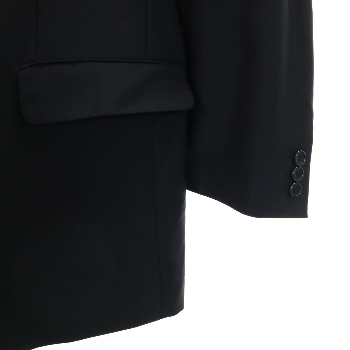 VERRI ヴェリー イタリア製 モヘアブレンド スーツ 上下 セットアップ 48R ブラック メンズ