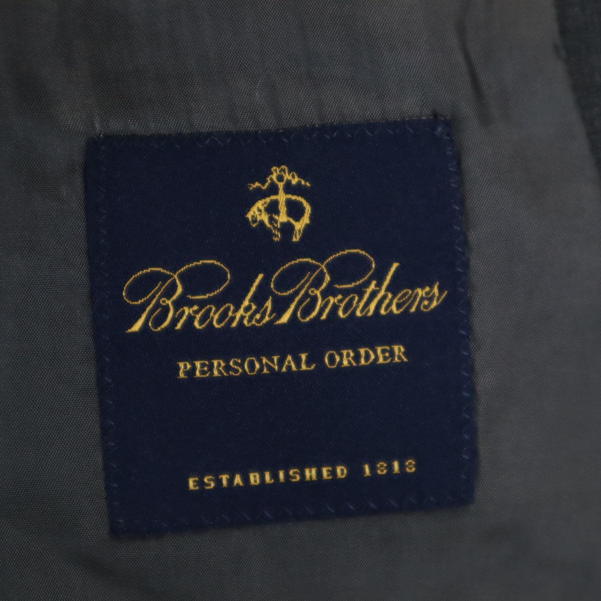 Brooks Brothers ブルックスブラザーズ ストライプ柄 スーツ 上下 セットアップ グレー メンズ