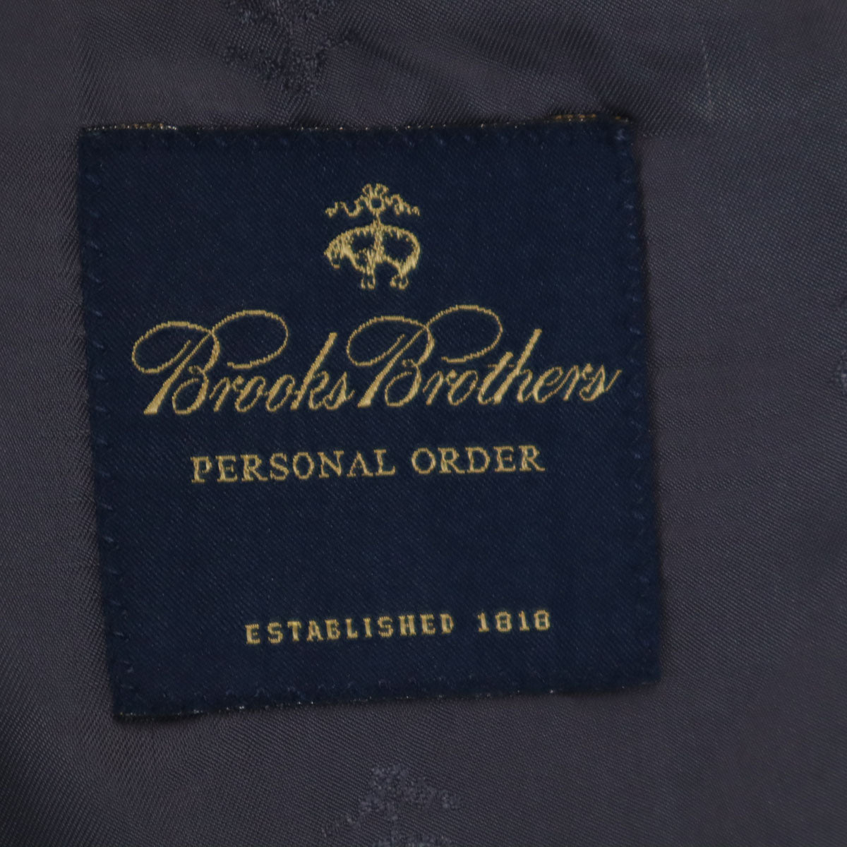 Brooks Brothers ブルックスブラザーズ ストライプ柄 スーツ 上下 セットアップ グレー メンズ