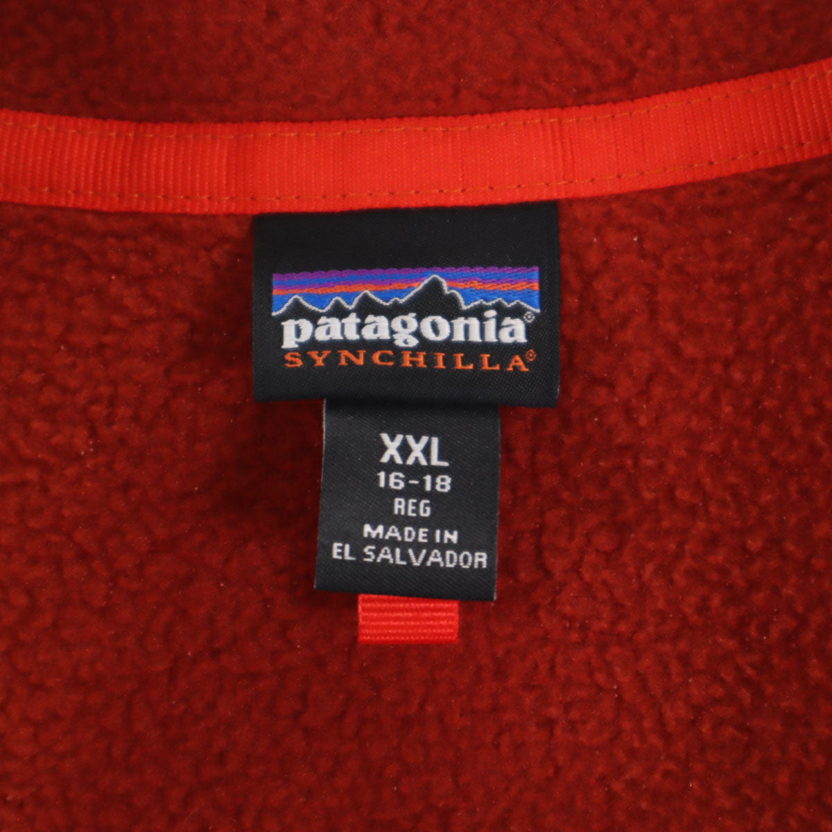 patagonia パタゴニア シンチラ・スナップT ジャケット XXL オレンジ系 STY65572 アウトドア キッズ