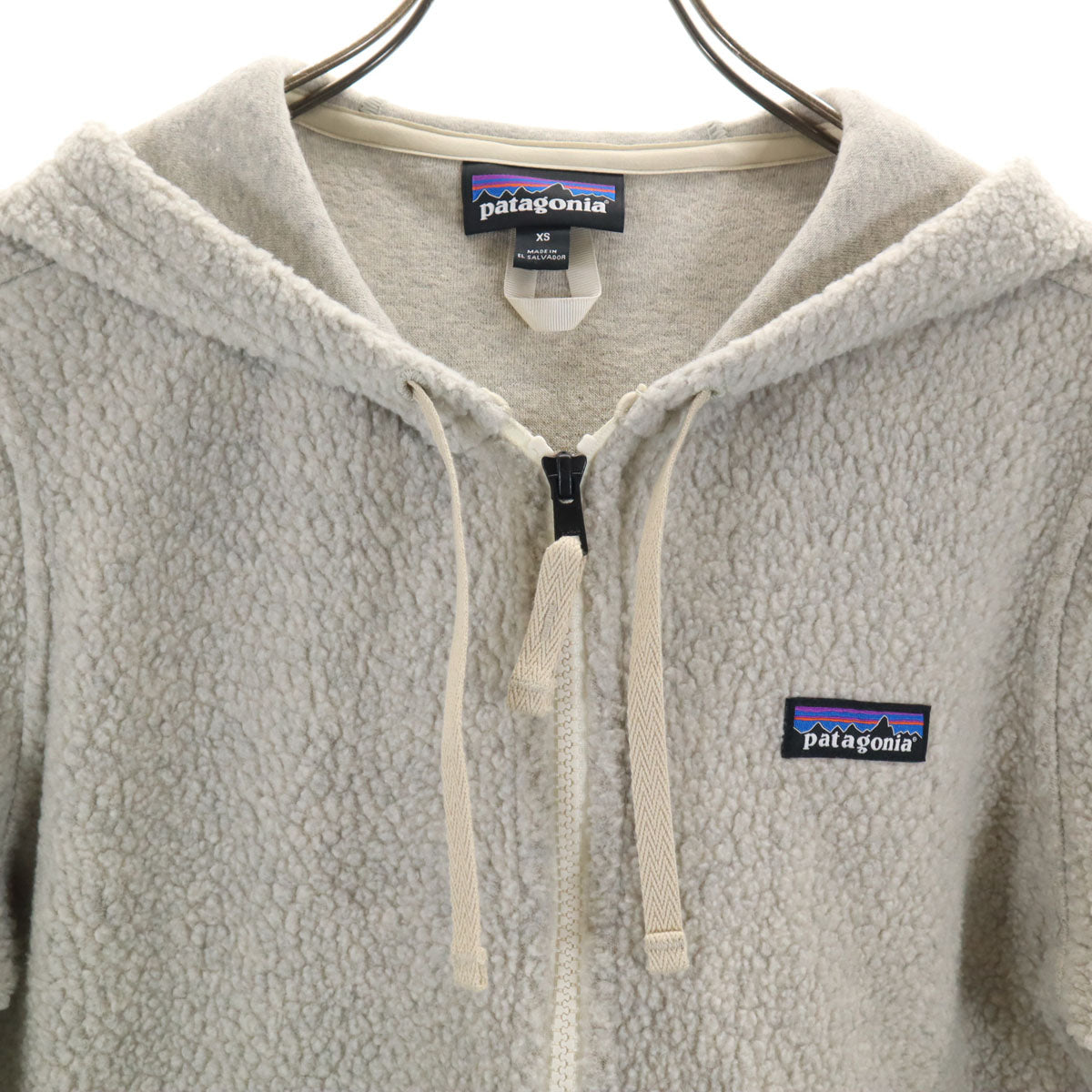 新品タグ付パタゴニア【patagonia】内側ボア付パーカージャケット 80s patagonia Back Bowl Anorak 黒 S パタゴニア バックボウル