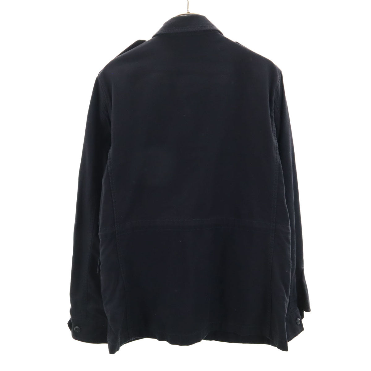 ALPHA INDUSTRIES INC アルファインダストリーズ カバーオール L ブラック コットンジャケット メンズ