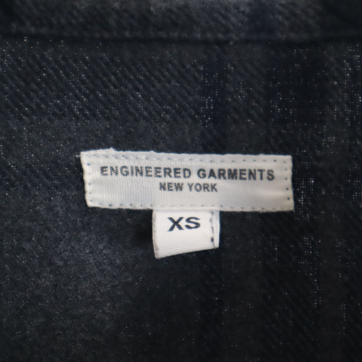 ENGINEERED GARMENTS エンジニアドガーメンツ チェック柄 長袖 シャツ XS グレー系 メンズ