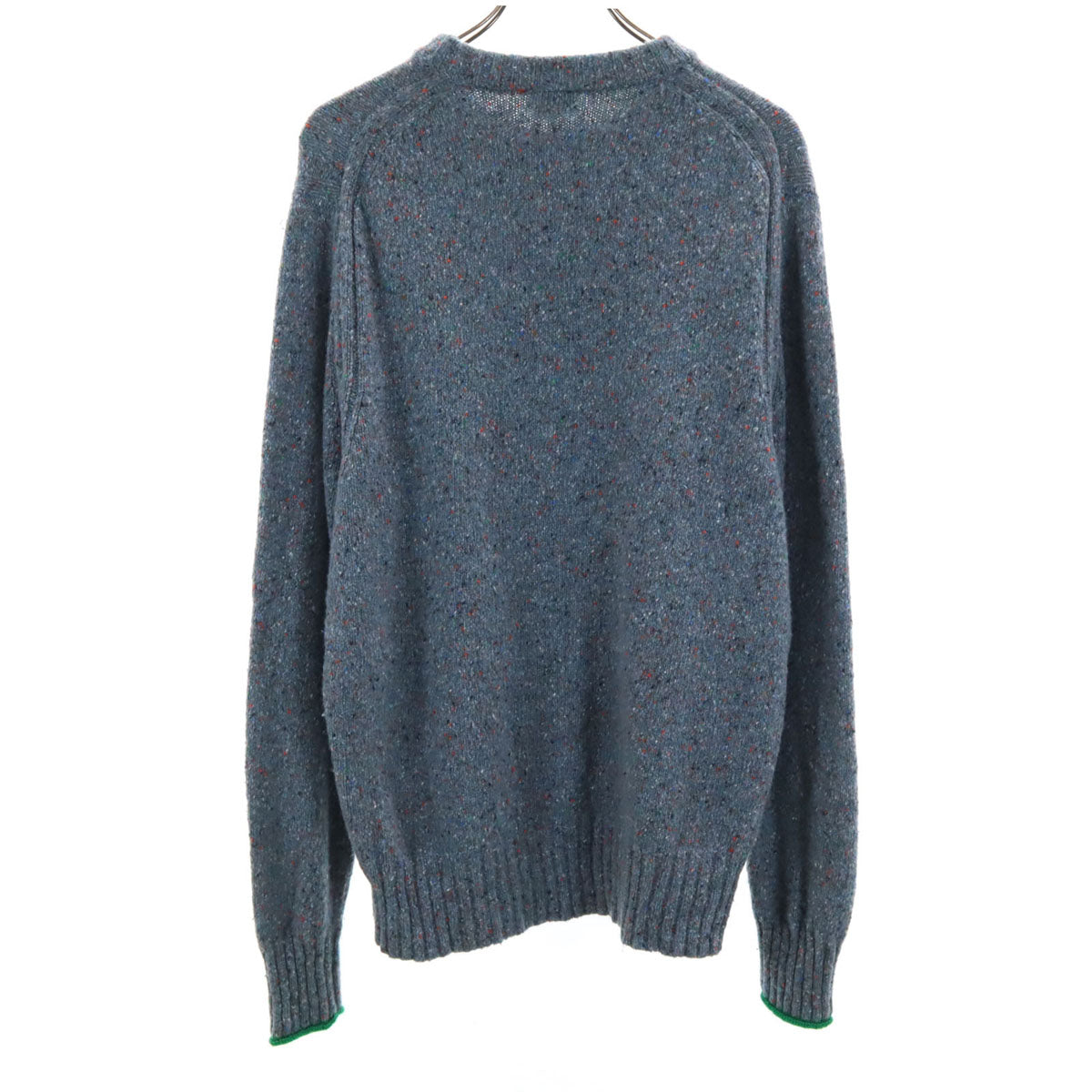 PS Paul Smith ピーエスポールスミス ウールブレンド 長袖 セーター XL ブルー系 ニット メンズ