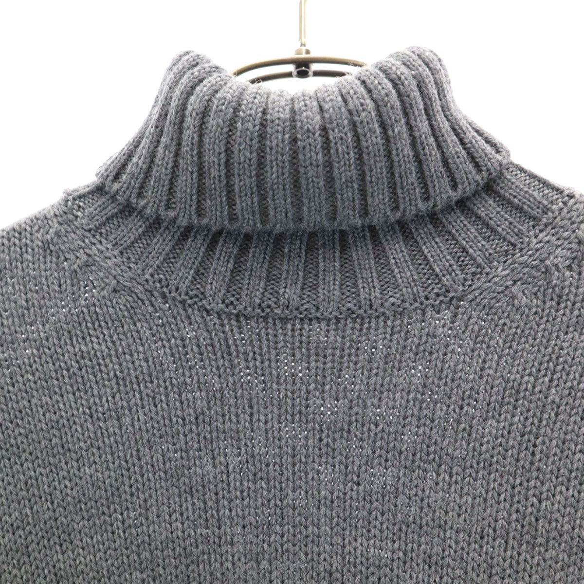 ROBERTO COLLINA ロベルトコリーナ イタリア製 長袖 タートルネック セーター 46 グレー メンズ