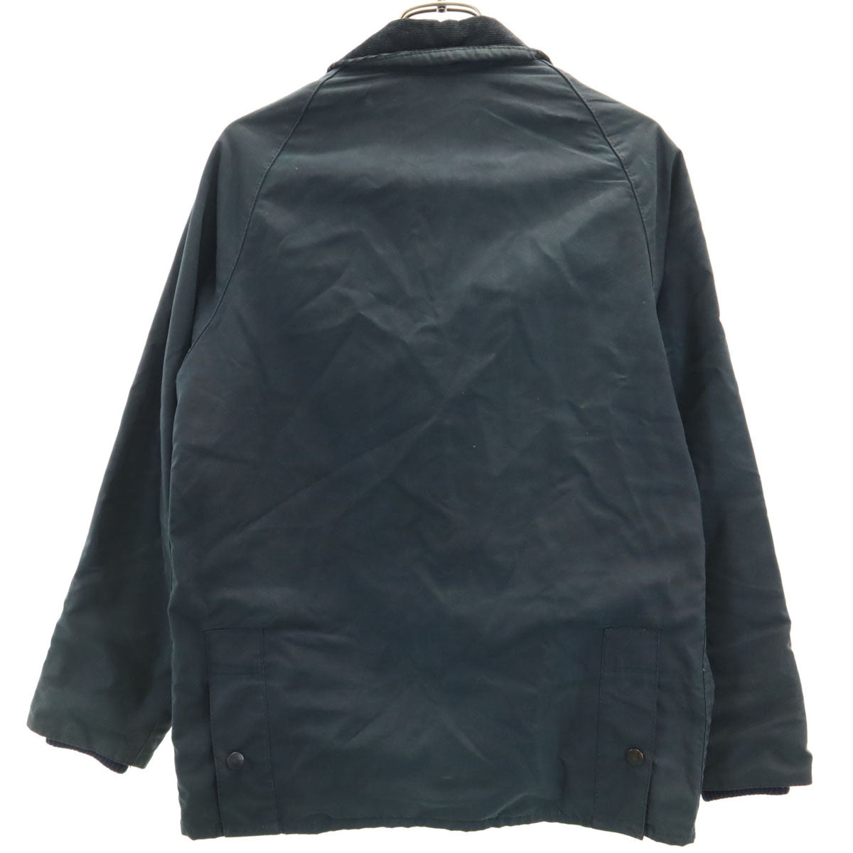 Barbour バブアー イングランド製 3ワラント クラシック ビデイル オイルドジャケット XL 12/13 ブラック系 ワックス キッズ