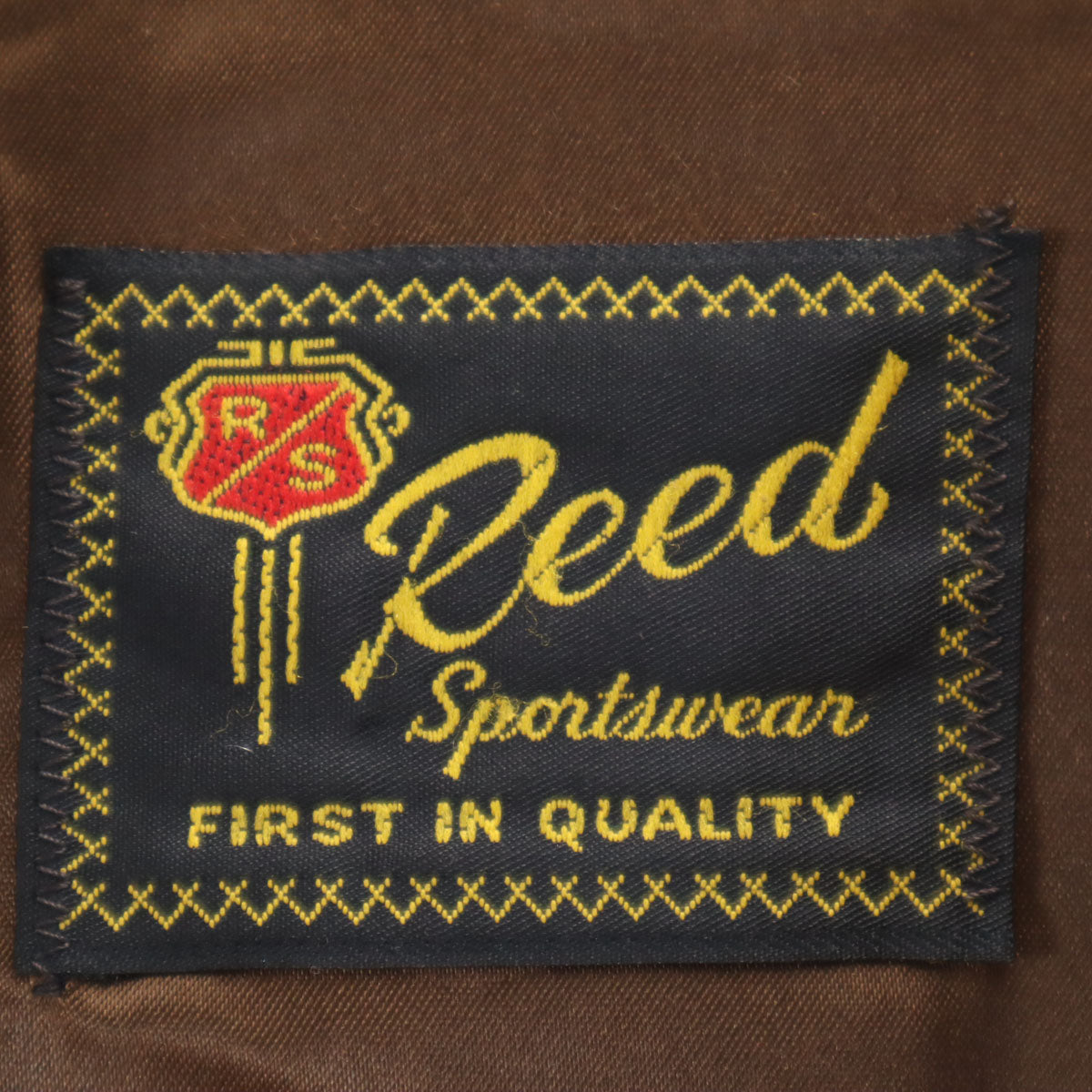 Reed Sportswear 70s ヴィンテージ レザージャケット ベージュ系 メンズ