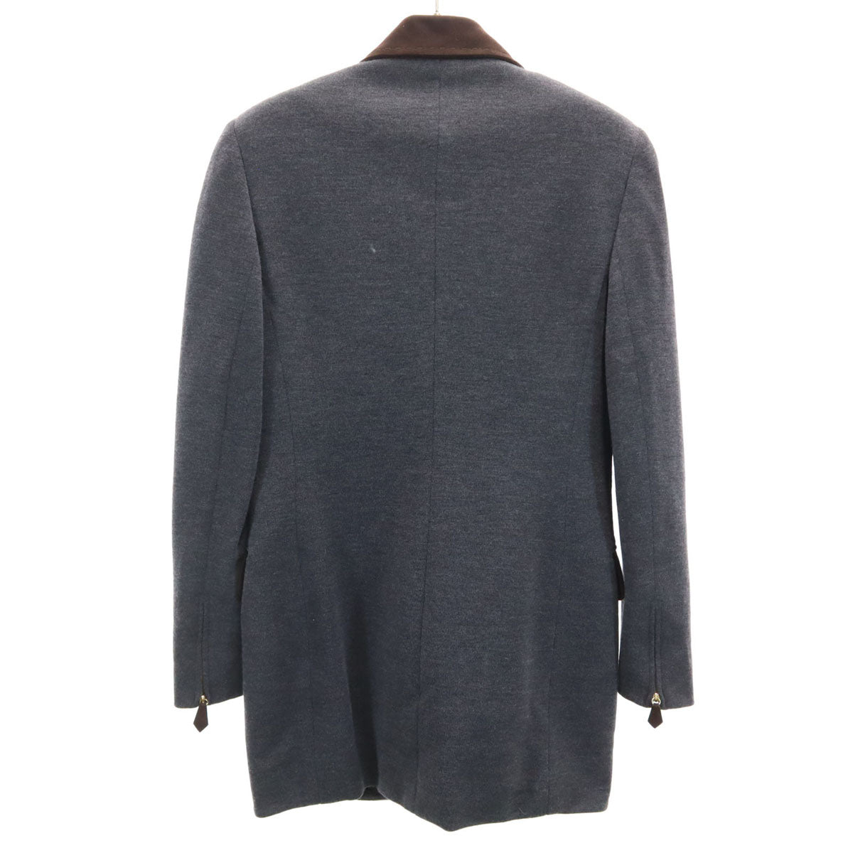 GUCCI グッチ イタリア製 ウールブレンド コート 40 グレー系 レディース