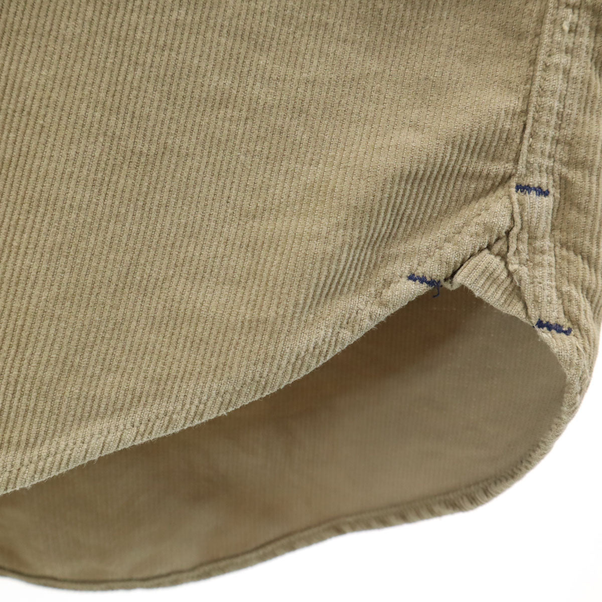 45rpm& フォーティファイブアールピーエムアンド 日本製 長袖 コーデュロイシャツ 2 ベージュ系 レディース