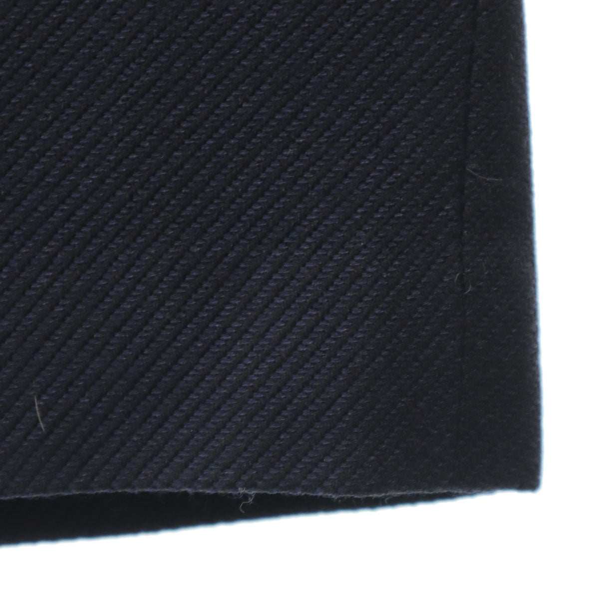 BURBERRY バーバリー シルクブレンド スカートスーツ 上下 セットアップ 42/38 ネイビー 三陽商会 レディース