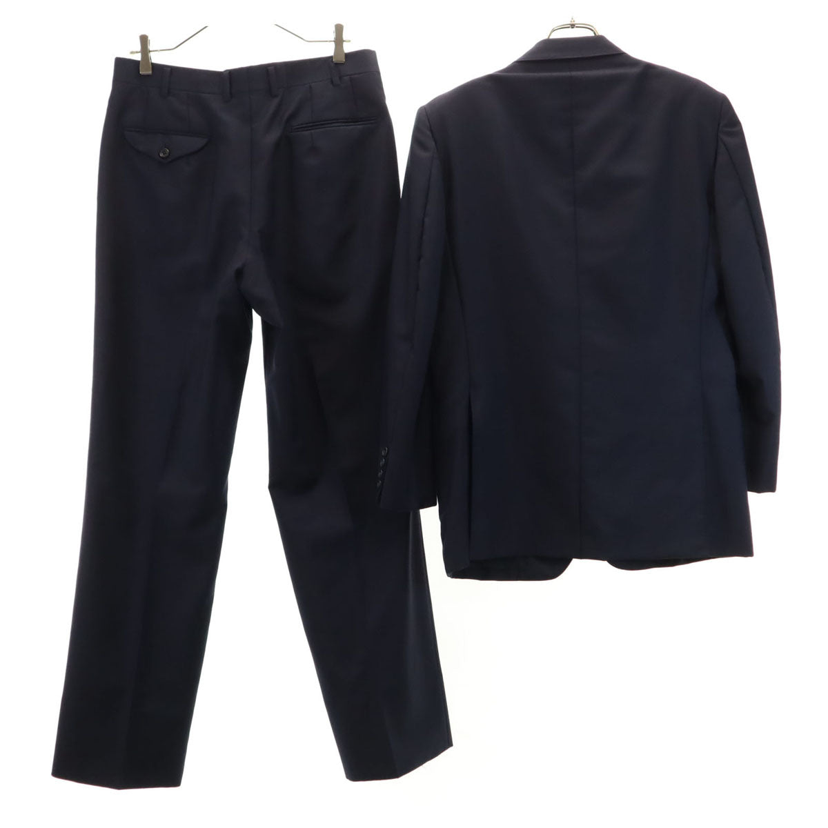 Burberrys バーバリーズ 90s ウール オールド スーツ 上下 セットアップ A6/85 ネイビー メンズ