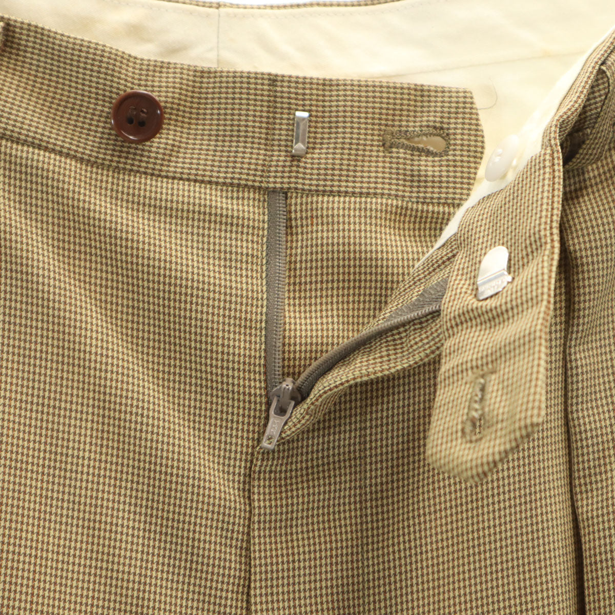 Paul Smith ポールスミス 日本製 総柄 スーツ 上下 セットアップ XL ベージュ系 メンズ