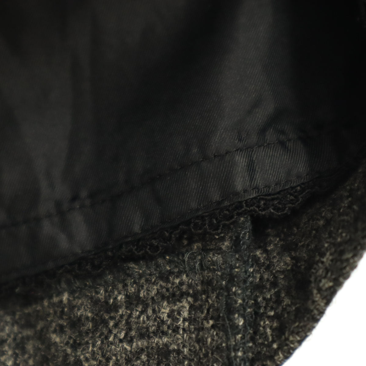 Paul Smith ポールスミス ウールブレンド スカートスーツ 上下 セットアップ 38/42 グレー BLACK レディース