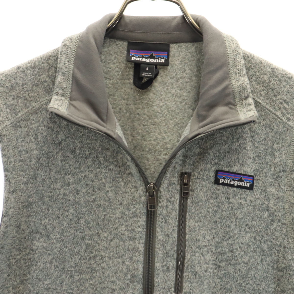 patagonia パタゴニア ベターセーター ベスト S グレー 25882FA22 アウトドア メンズ
