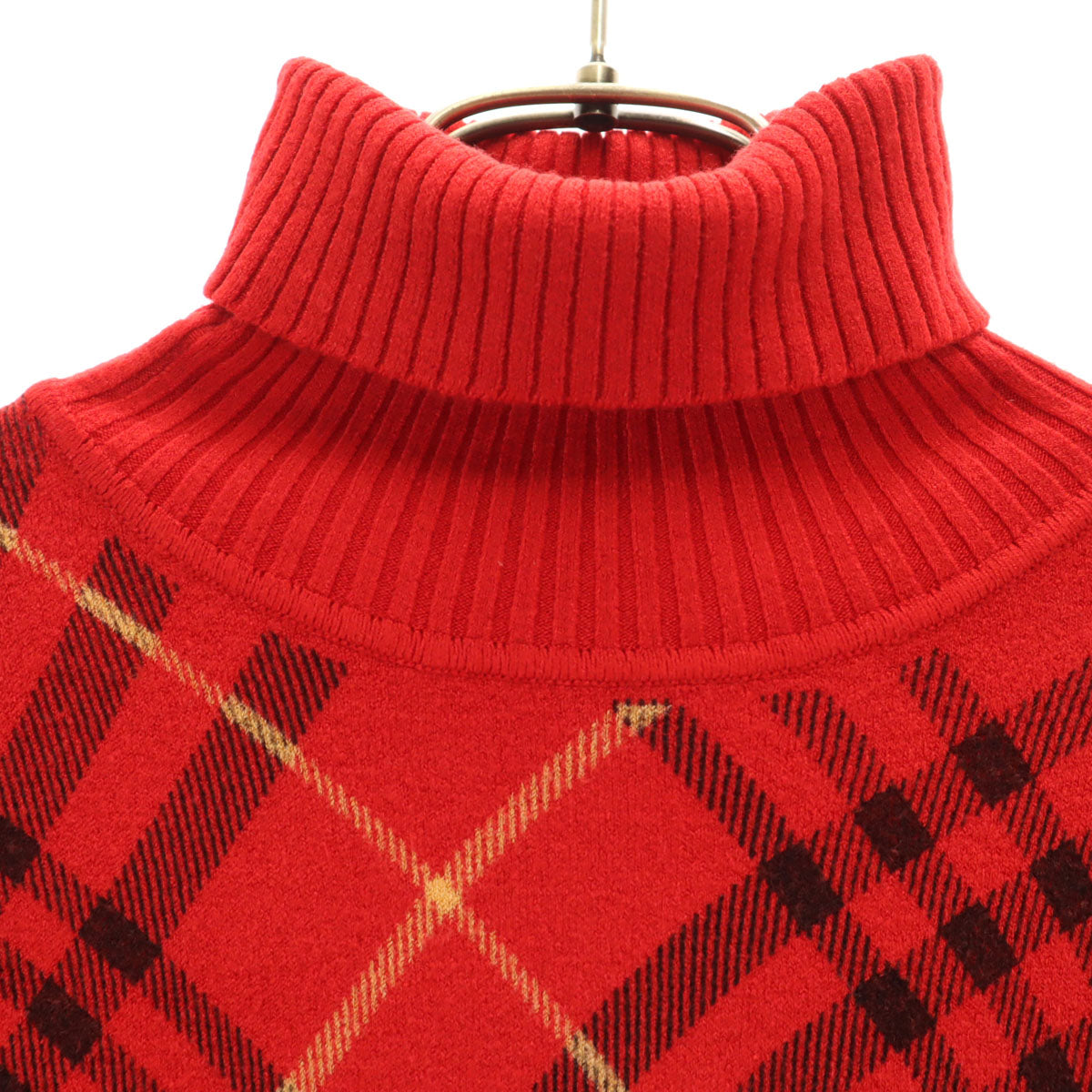BURBERRY LONDON バーバリーロンドン チェック柄 長袖 タートルネック
