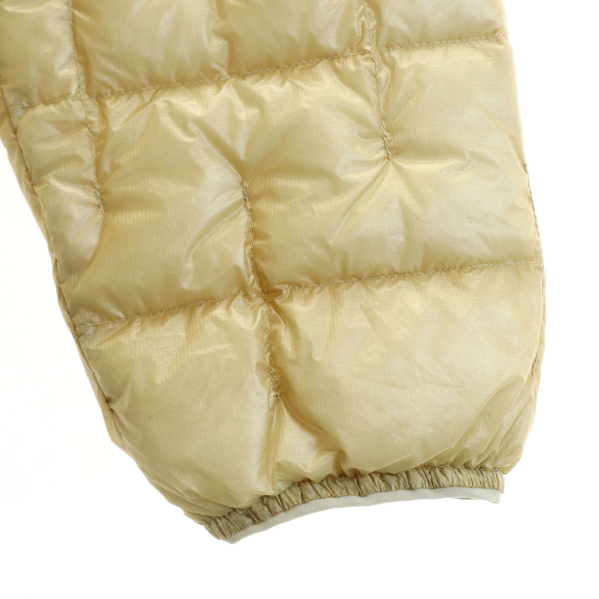 mont-bell モンベル プラズマ1000 ダウンジャケット M ベージュ 収納袋付き アウトドア 1101493 メンズ