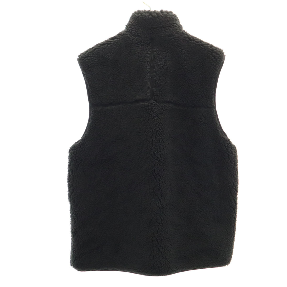 COACH コーチ ノベルティ シェルパ ベスト L ブラック CW690 ボア メンズ