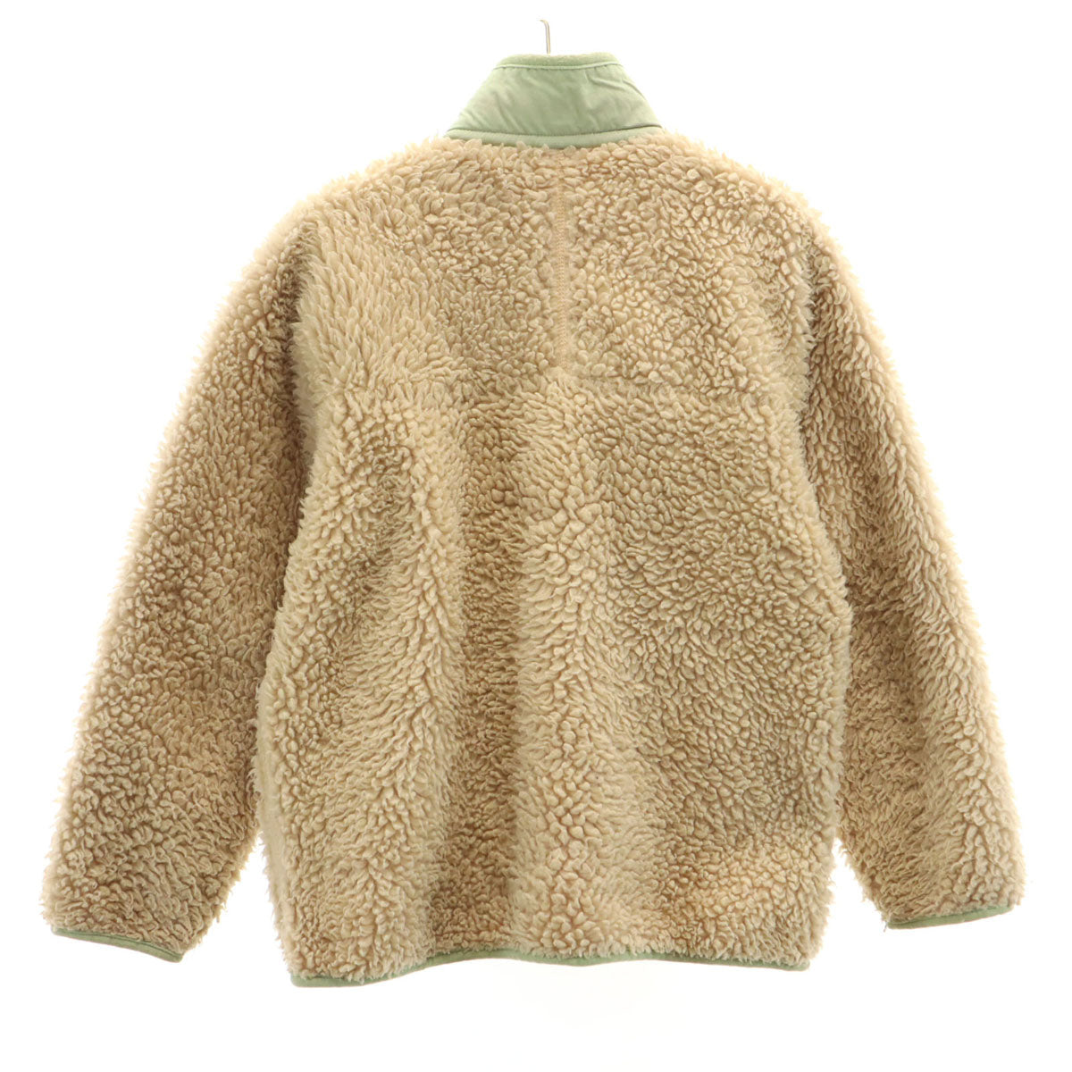 patagonia パタゴニア フリースジャケット M 10 ベージュ 85558 アウトドア キッズ