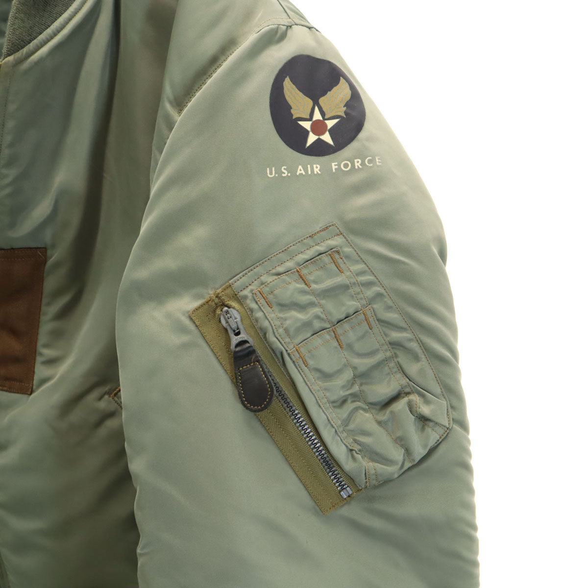 Buzz Rickson's バズリクソンズ MA-1 フライトジャケット L セージグリーン M13411 東洋エンタープライズ 中綿 メンズ