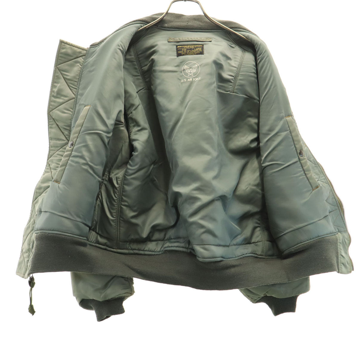 Buzz Rickson's バズリクソンズ MA-1 フライトジャケット L セージグリーン M13411 東洋エンタープライズ 中綿 メンズ