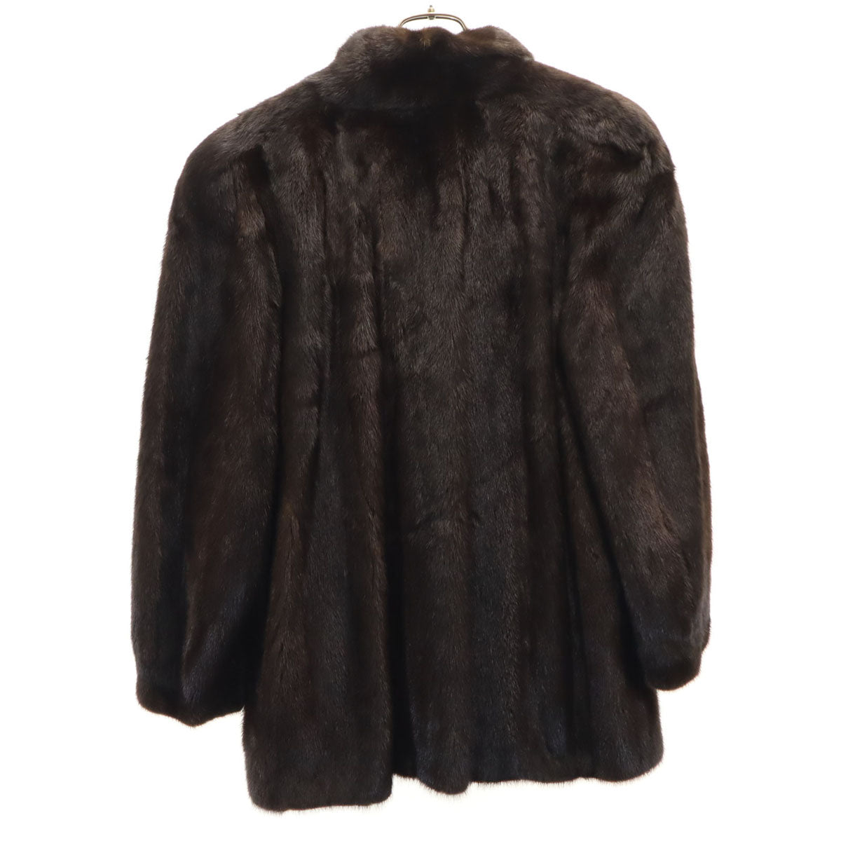 jindo ジンドゥー サガミンク 毛皮コート ダークブラウン レディース