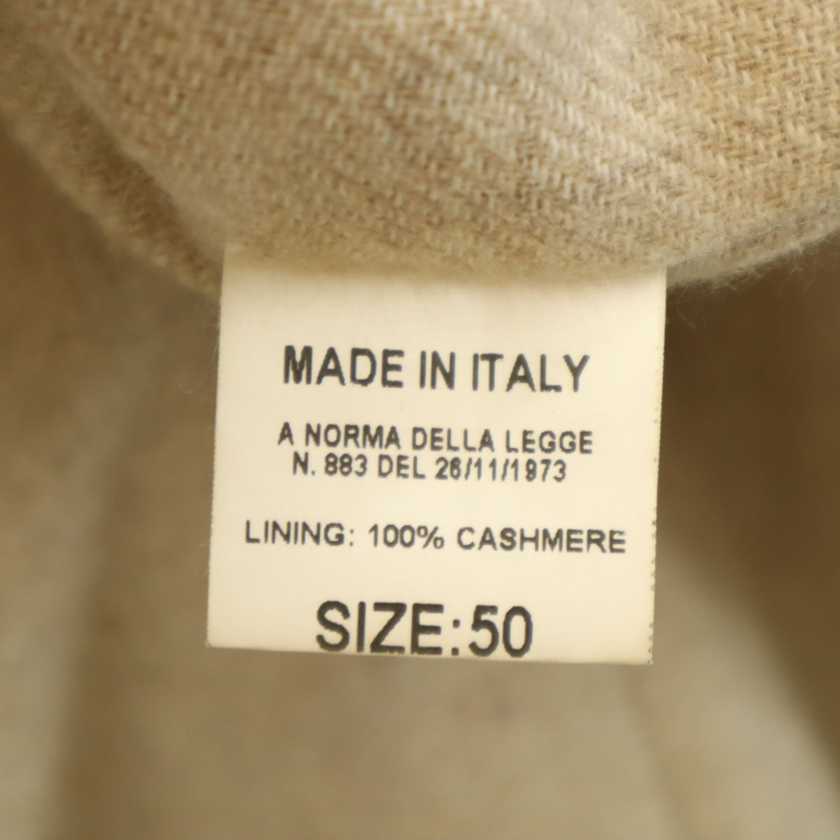 Salfra サルフラ レザージャケット 50 ブラウン 裏カシミヤ メンズ