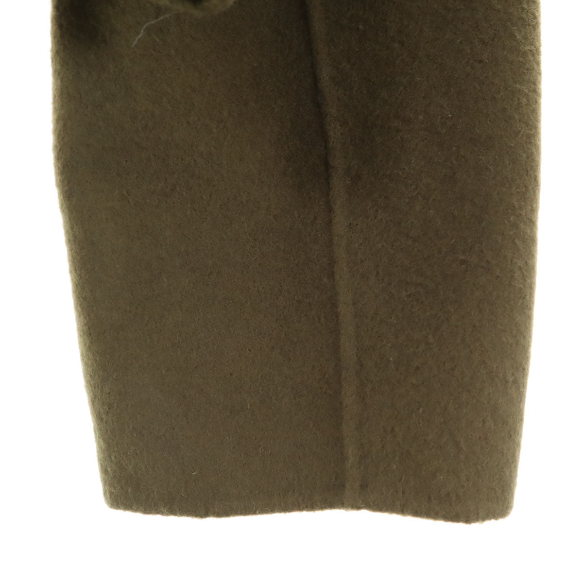 未使用 allureville アルアバイル ショート丈 ウールジャケット 2 カーキ レディース